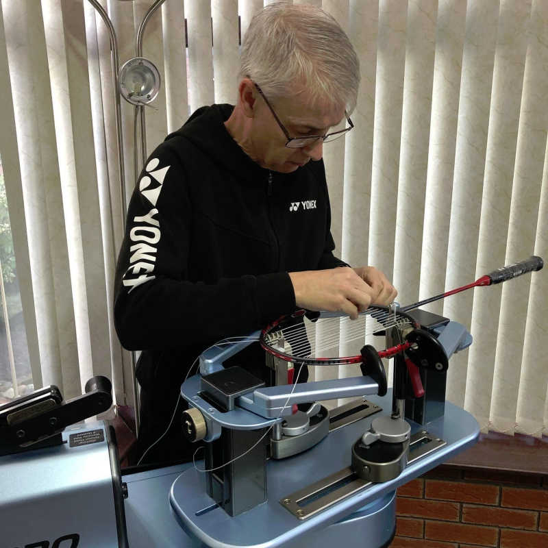 Badminton Racket Restringing Service
